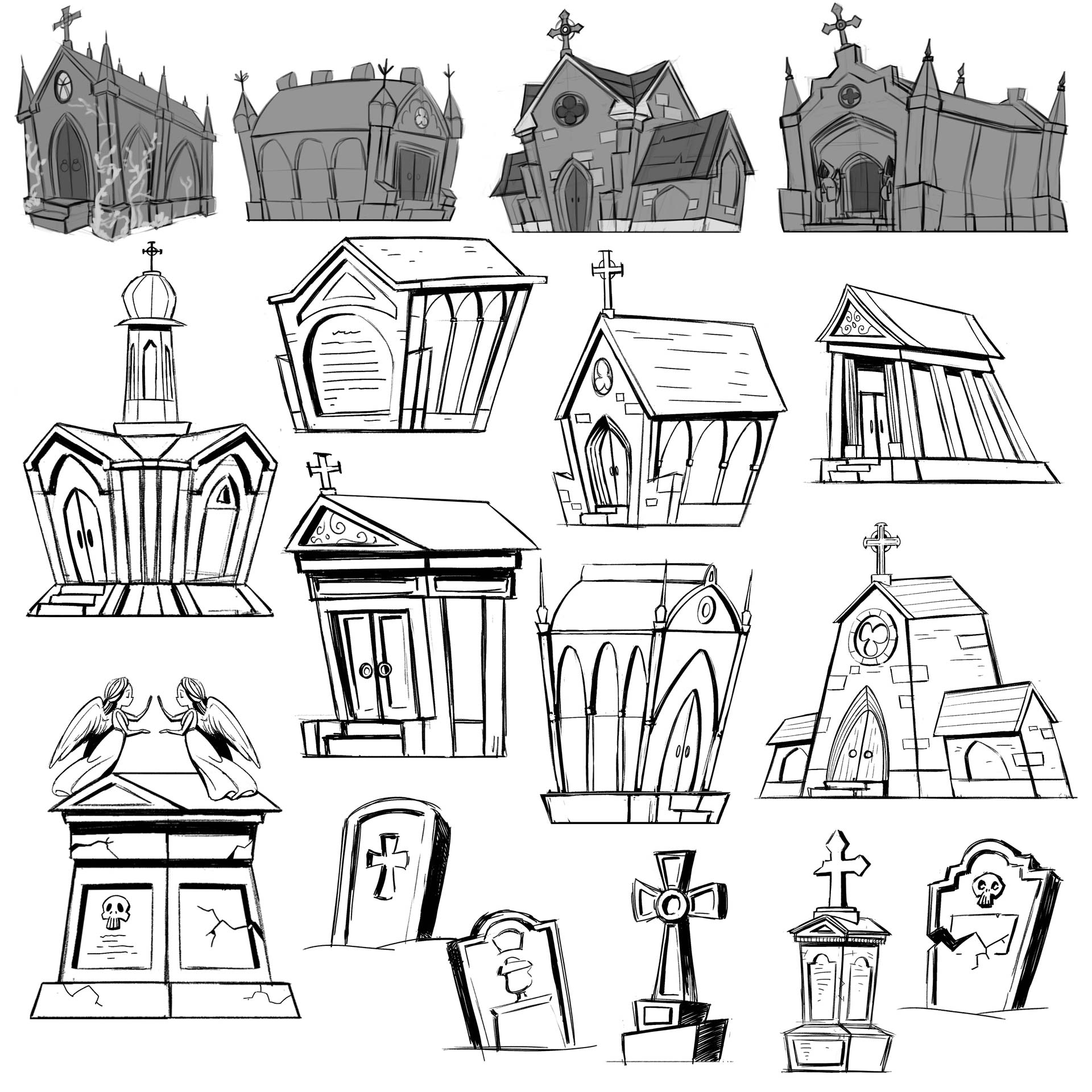 Concept_ideation_MausoleumGraveyard_01